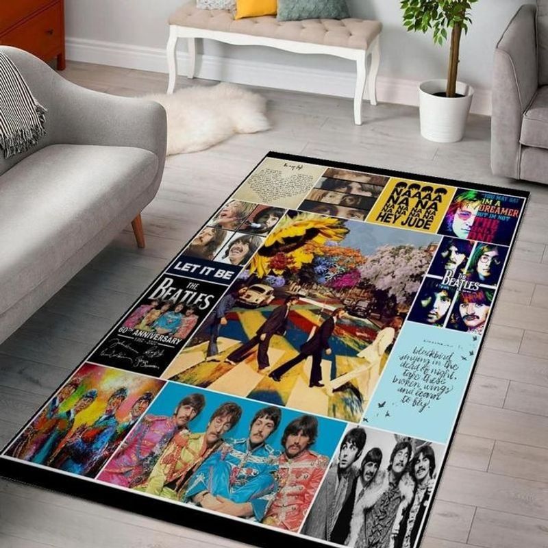 The Beatles Carpet Area Rug 3