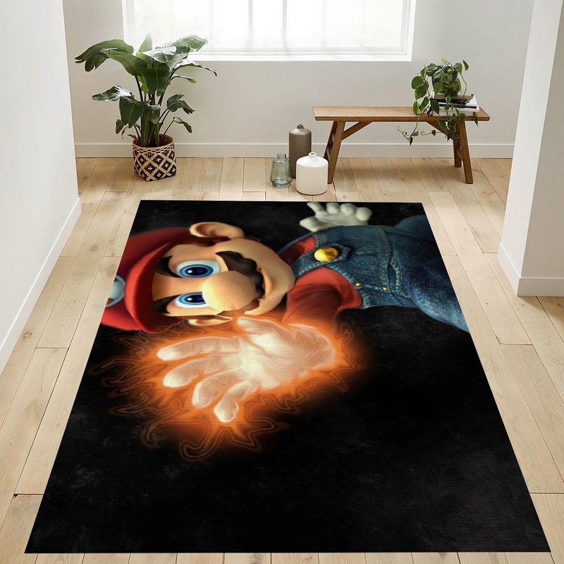 Super Mario 71 Carpet Area Rug