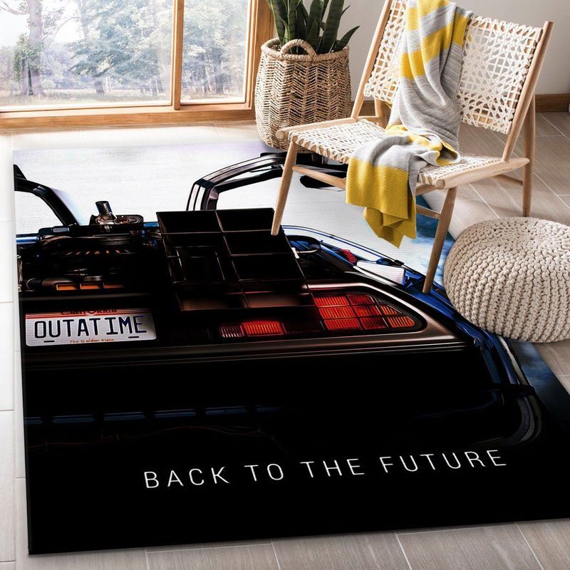 Back To The Future Carpet Area Rug