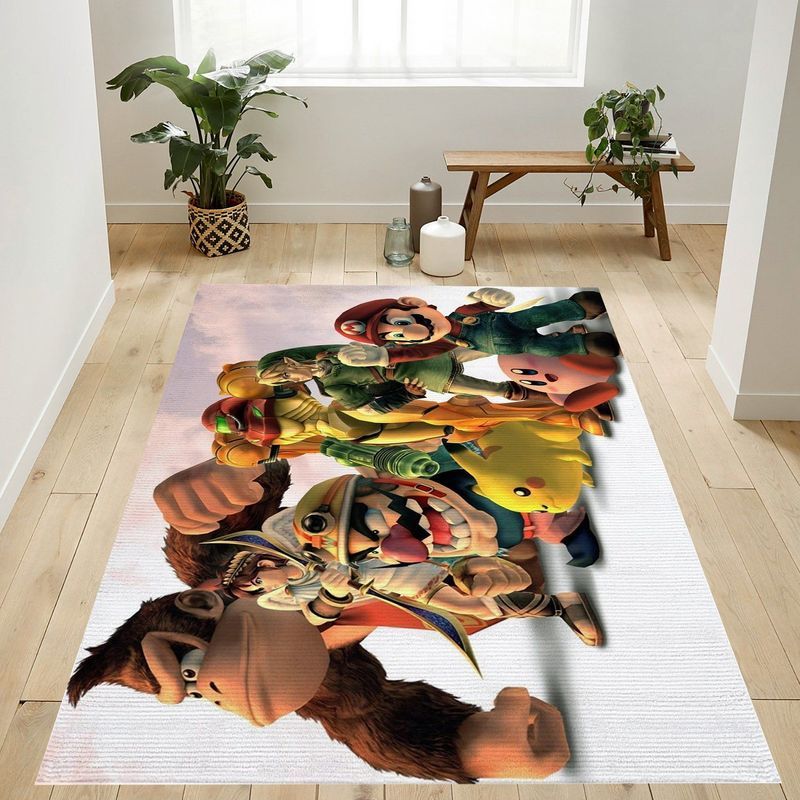 Super Mario 37 Carpet Area Rug