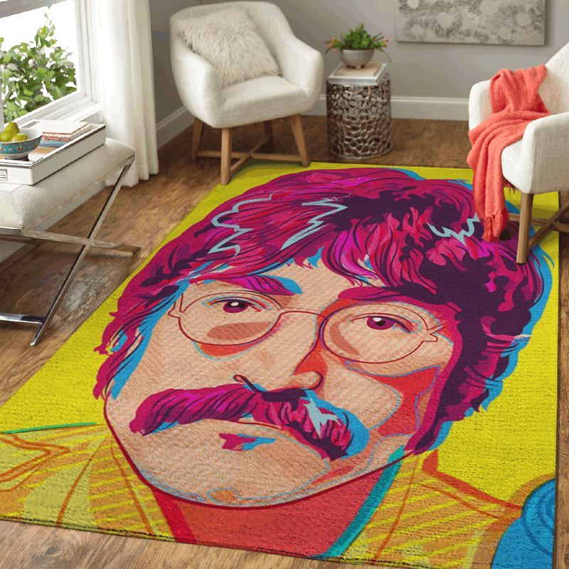 The Beatles John Lennon Club Band Carpet Area Rug