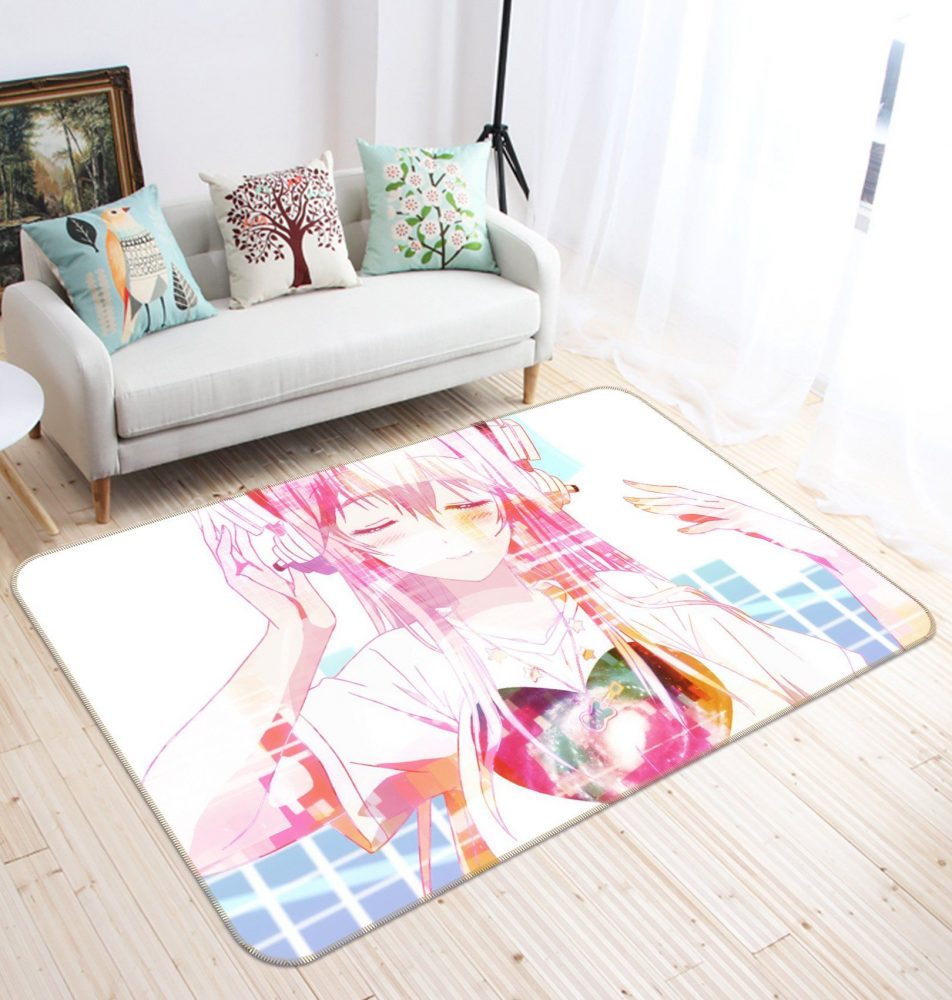 Super Sonico Anime 4 Carpet Area Rug