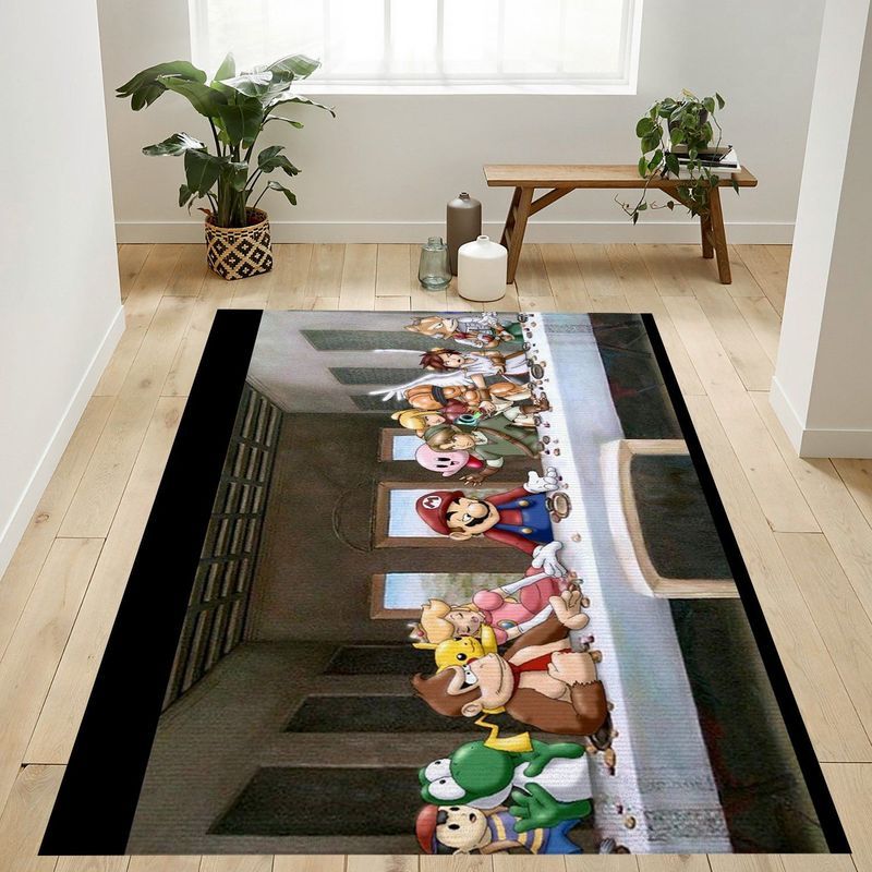 Super Mario 14 Carpet Area Rug