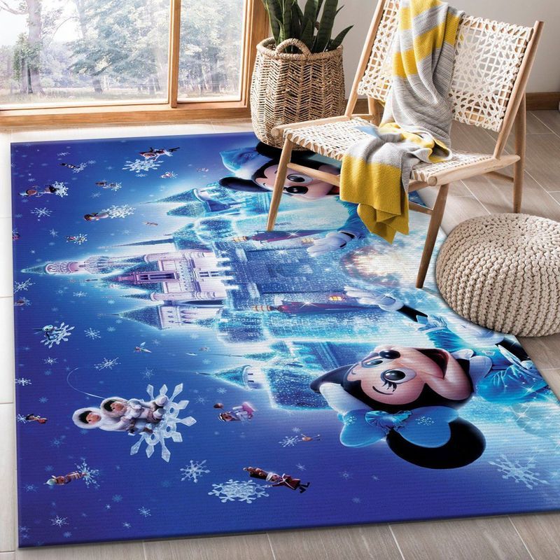 Cartoon Disney Fairytale Family Fantasy Christmas 1 Carpet Area Rug