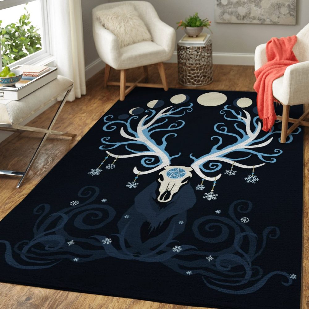 Wicca Moon Elk W036 Carpet Area Rug