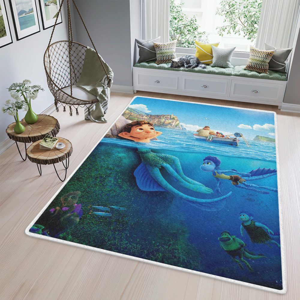 Summer Luca Fantasy Film Walt Disney Studios Movies Gift Fan Carpet Area Rug