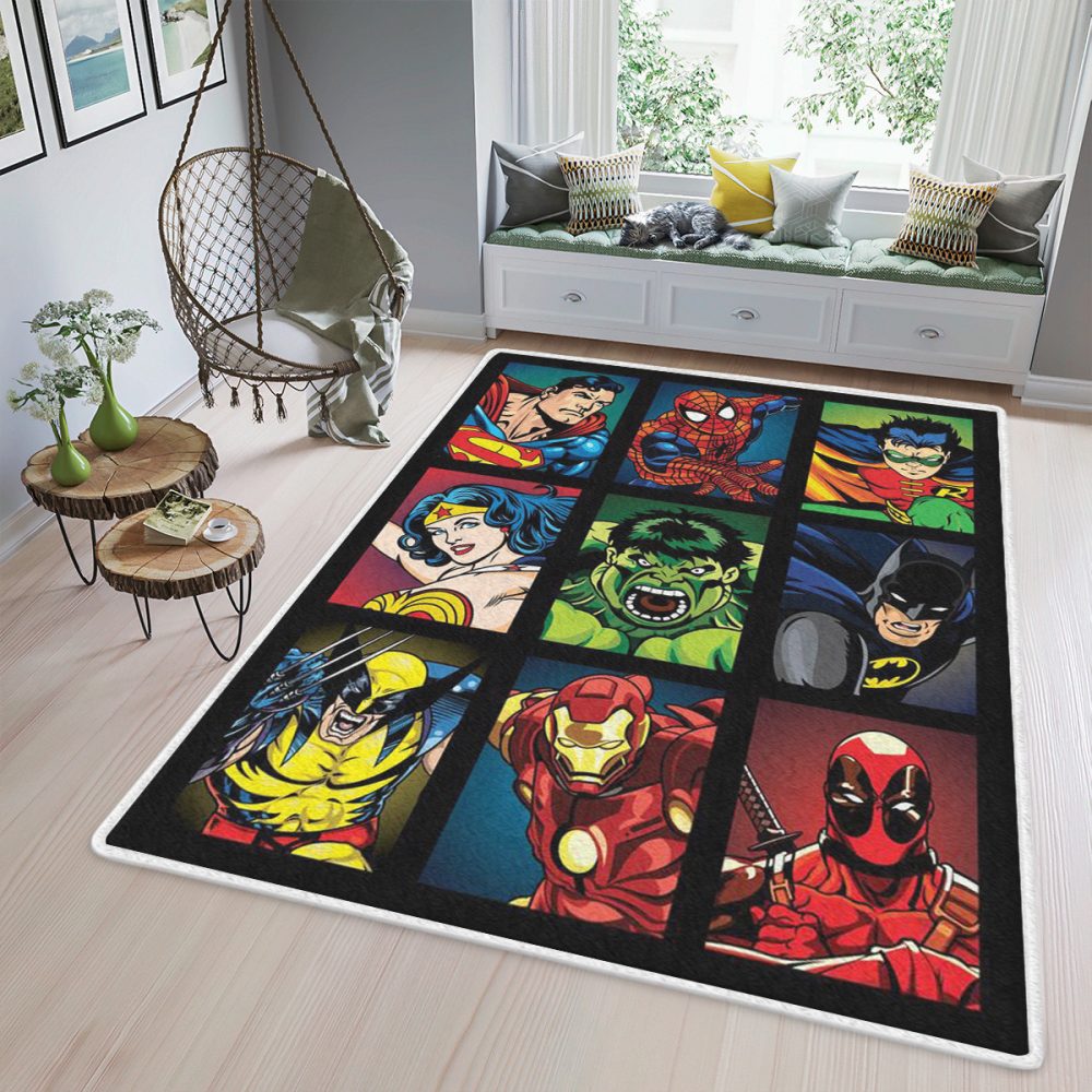 The Avengers Marvel Comisc 108 Marvel Carpet Area Rug