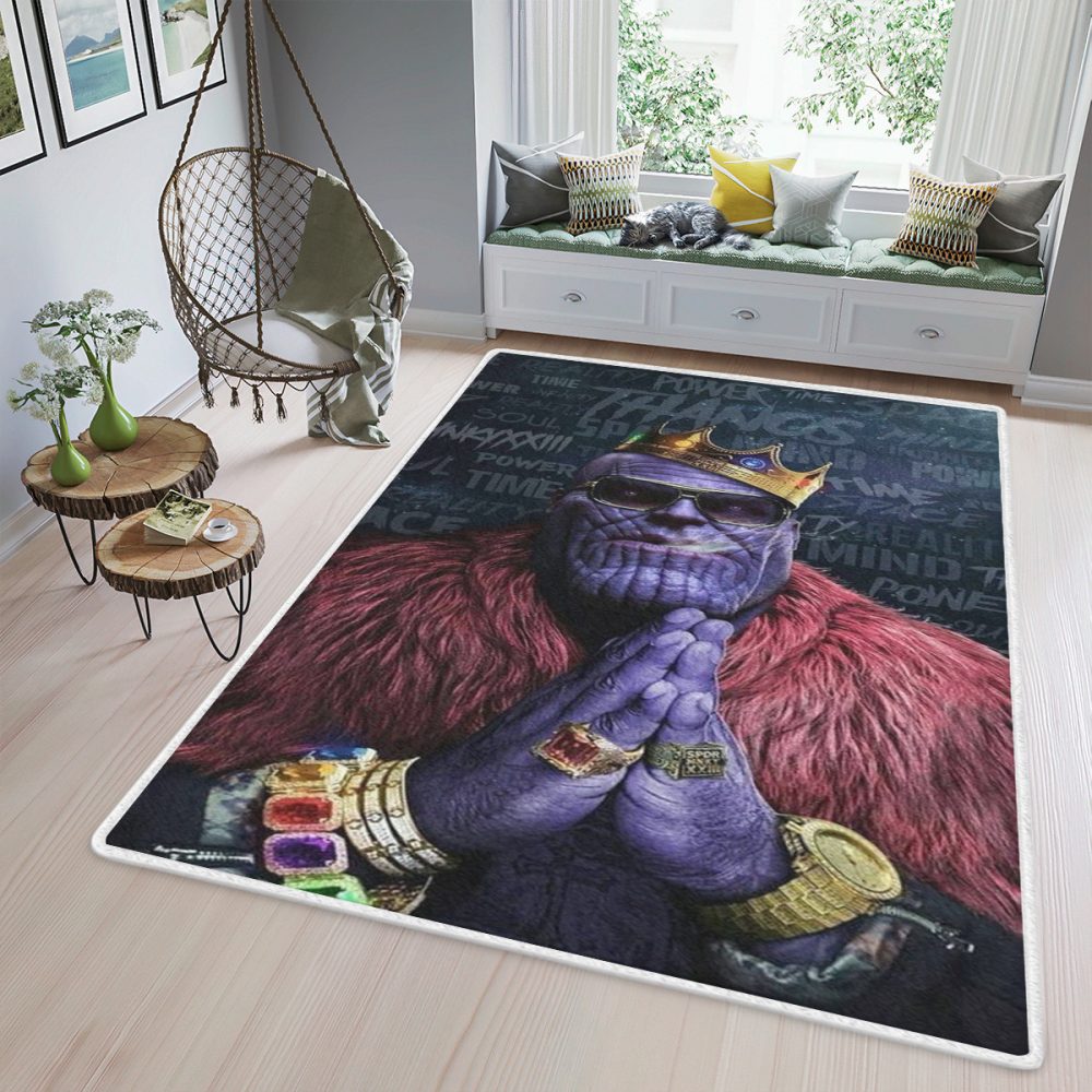 Cool Thanos Marvel Comics Gifts Carpet Area Rug