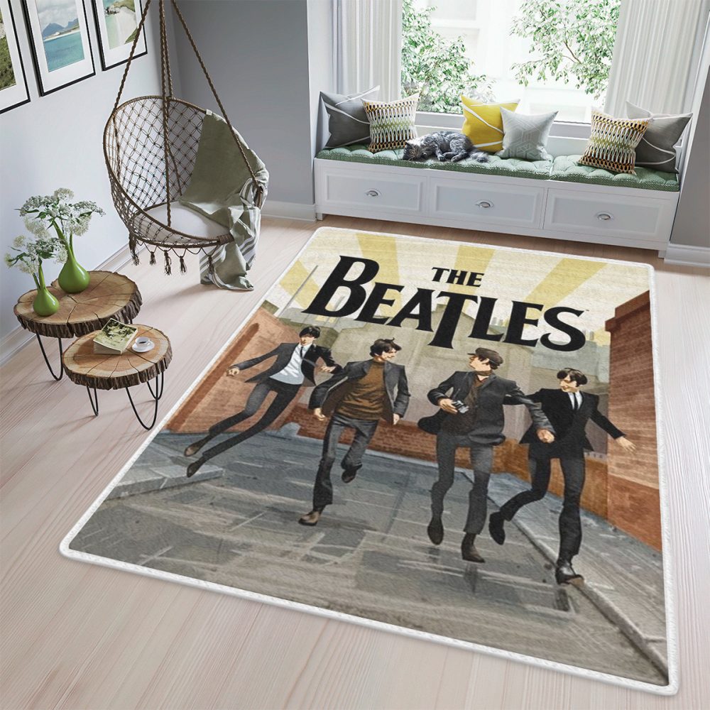 The Beatles Rock Band Fan Gift The Beatles Rock Band Carpet Area Rug
