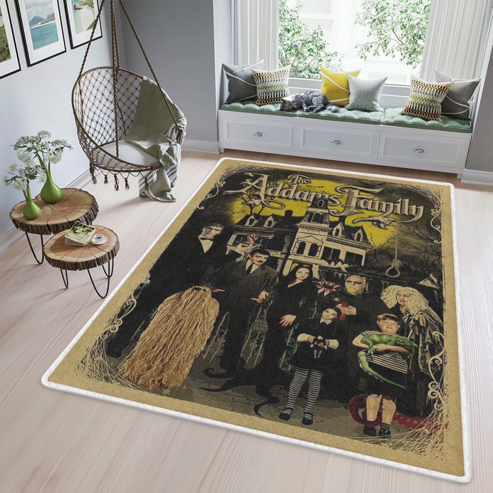 The Addams Family Horror Flims Christmas Gift Carpet Area Rug