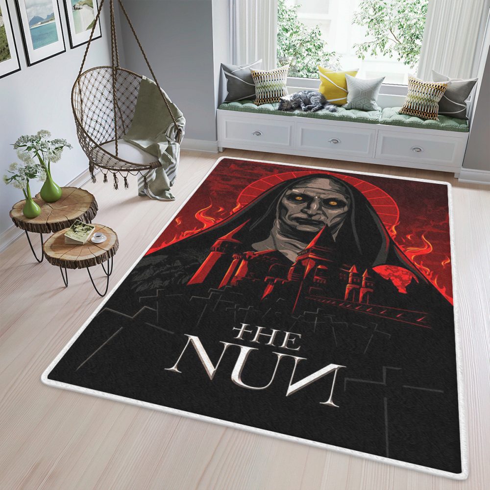 Valak The Nun Horror Movies 123 gift For lover Carpet Area Rug