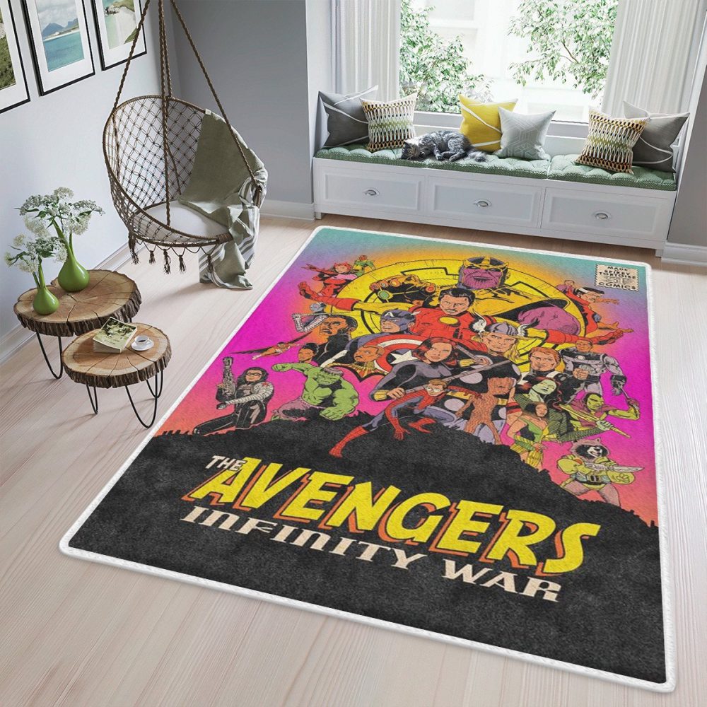Avengers Infinity War Marvel Christmas Gift For lover Carpet Area Rug