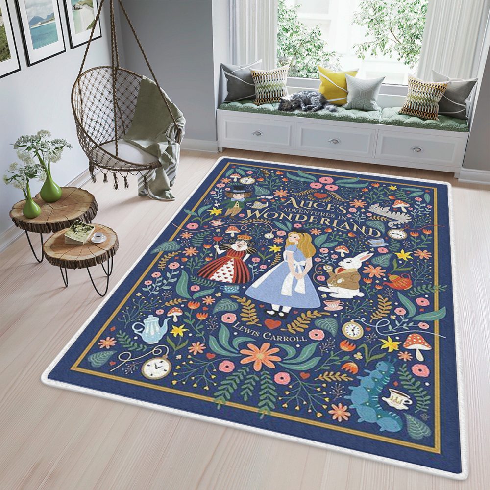 Alice in Wonderland Christmas GiftAlice in Wonderland Carpet Area Rug