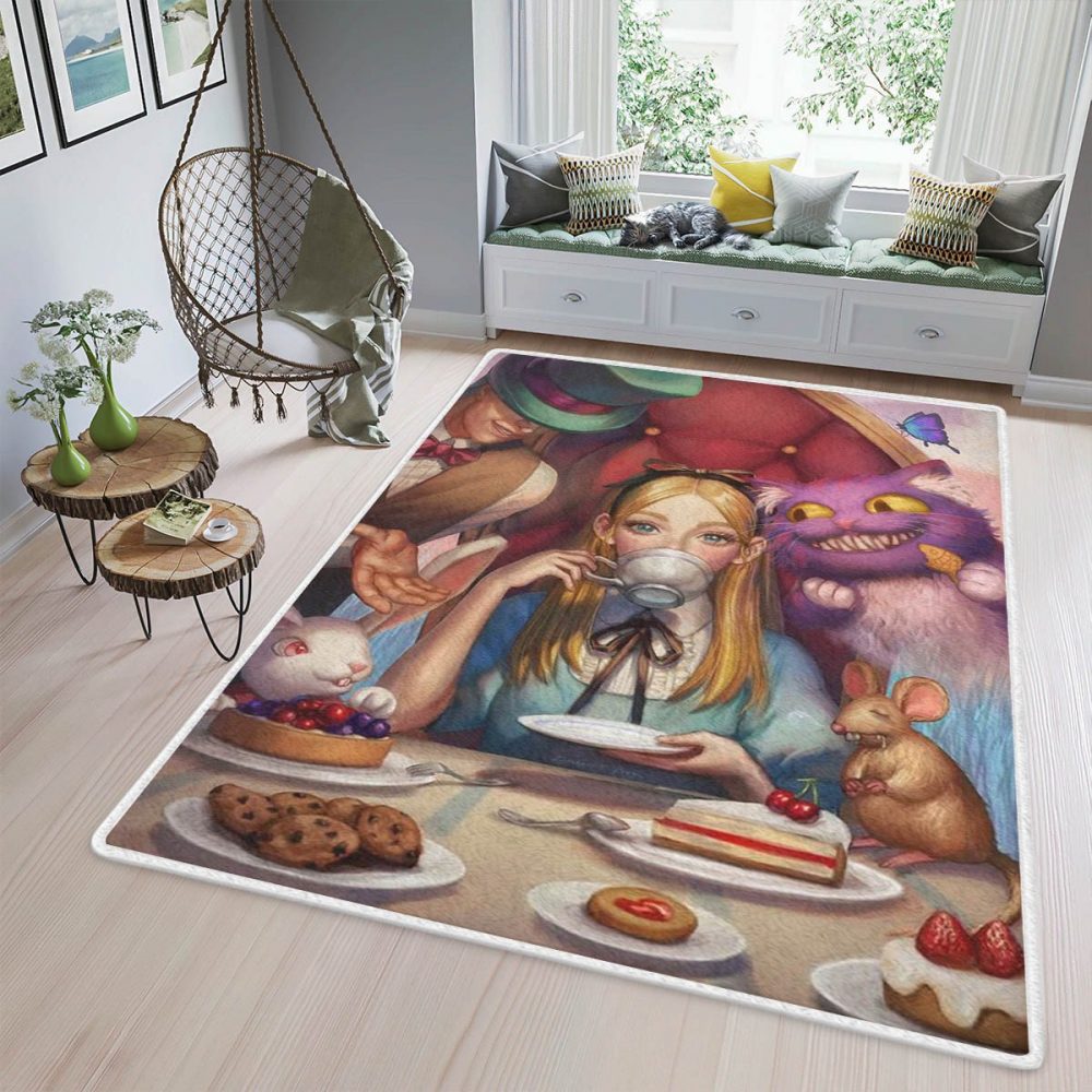 Alice In Wonderland Carpet Area Rug 2