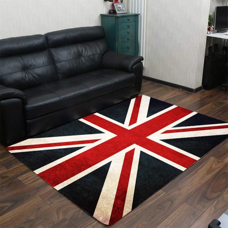 Altes Großbritannien Carpet Area Rug