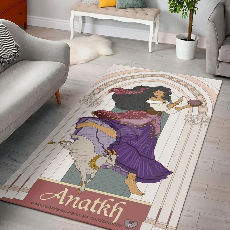 Anatkh Disney Prinzessin Charaktere Disney Filme Carpet Area Rug
