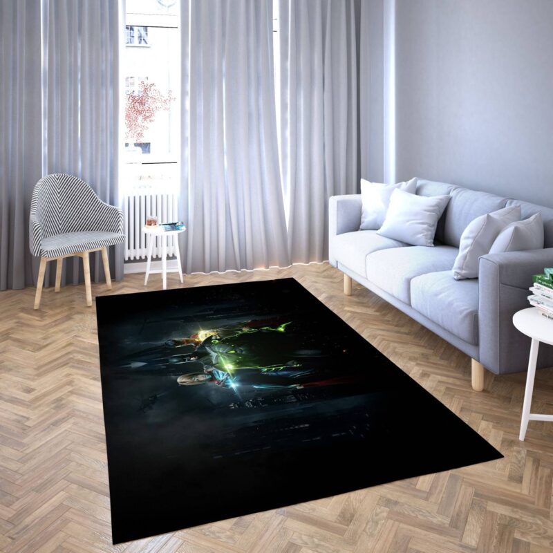Batman Marvel Avengers Carpet Area Rug 63