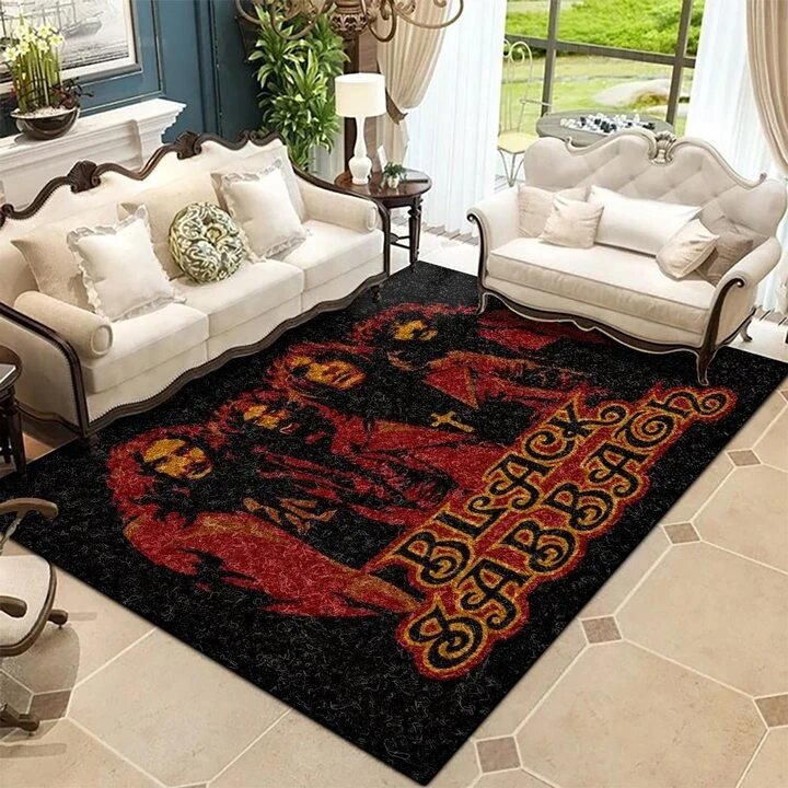Black Sabbath Carpet Area Rug