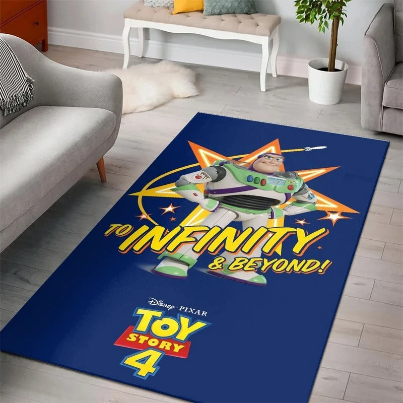 Buzz Lightyear Spielzeug Geschichte Woody Disney Filme Bereich Carpet Area Rug