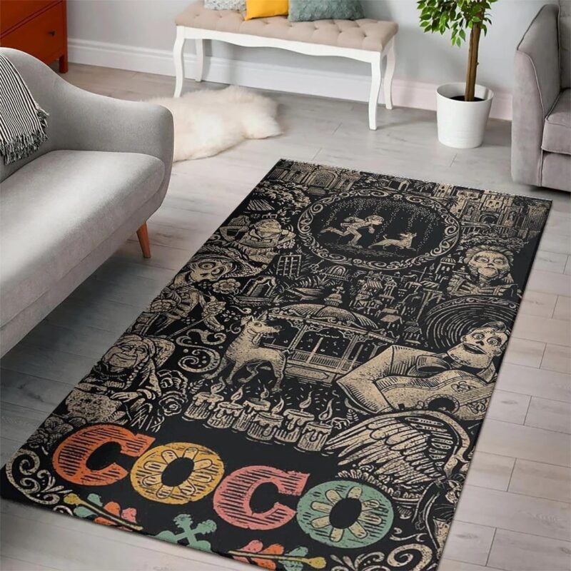 Coco Tag der toten Disney Film Carpet Area Rug