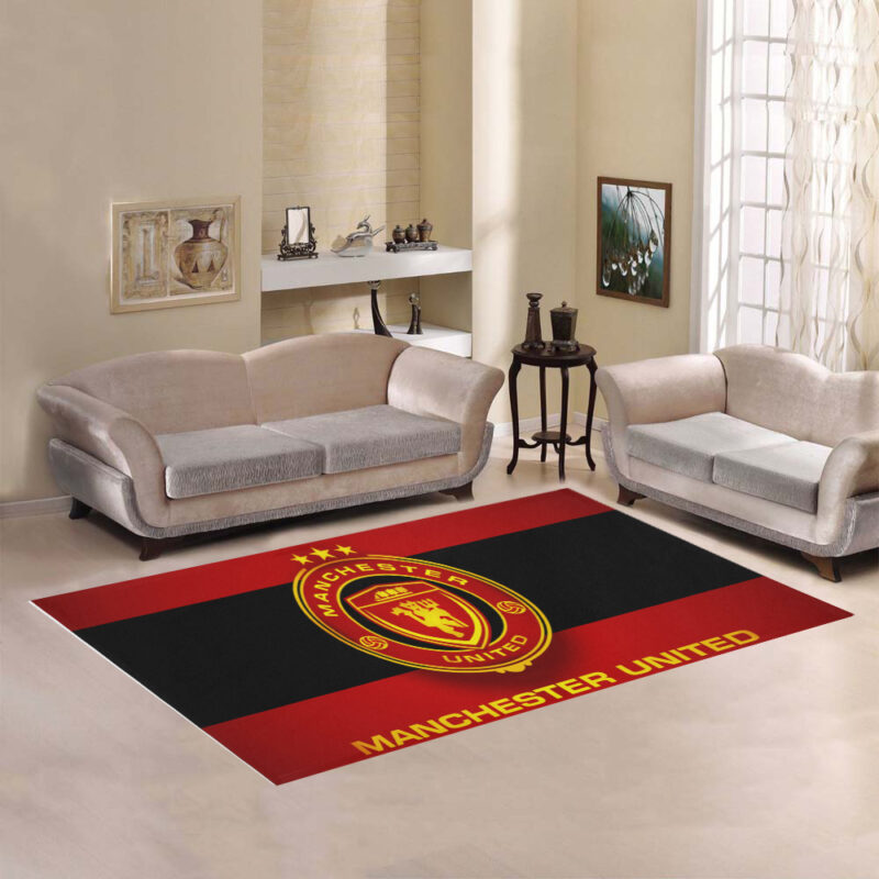 Manchester United Football Club Carpet Area Rug 2