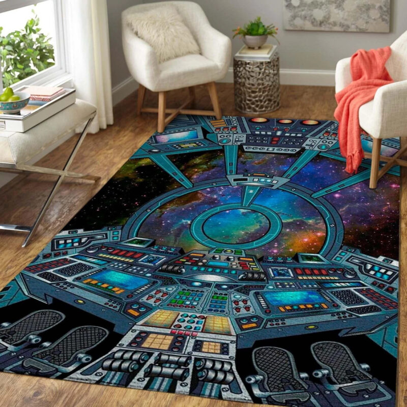 Star Wars Fans Art Millennium Falcon Carpet Area Rug