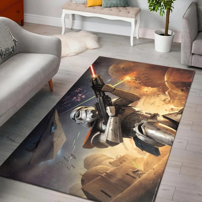 Star Wars Videospiele Stormtroop Carpet Area Rug