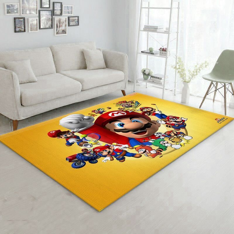 Super Mario 84 Carpet Area Rug