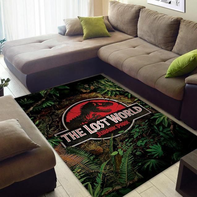 The Lost World Jurassic Park Carpet Area Rug