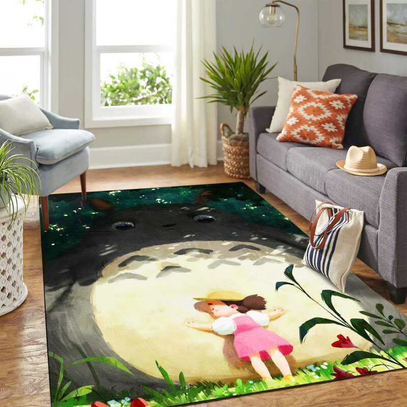 Totoro Hug Carpet Area Rug