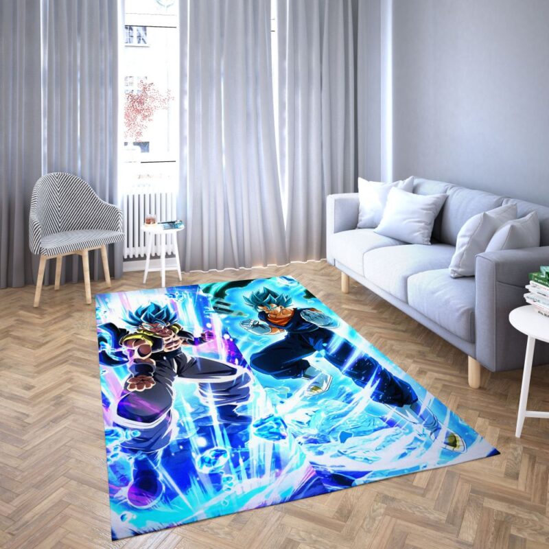 Vegito Gogeta Blue Dragon Ball Super Lieblings Karikatur Carpet Area Rug 34