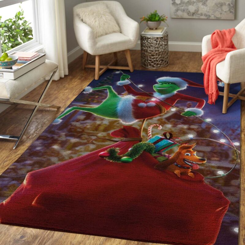 Weihnachten Der Grinch Carpet Area Rug 4