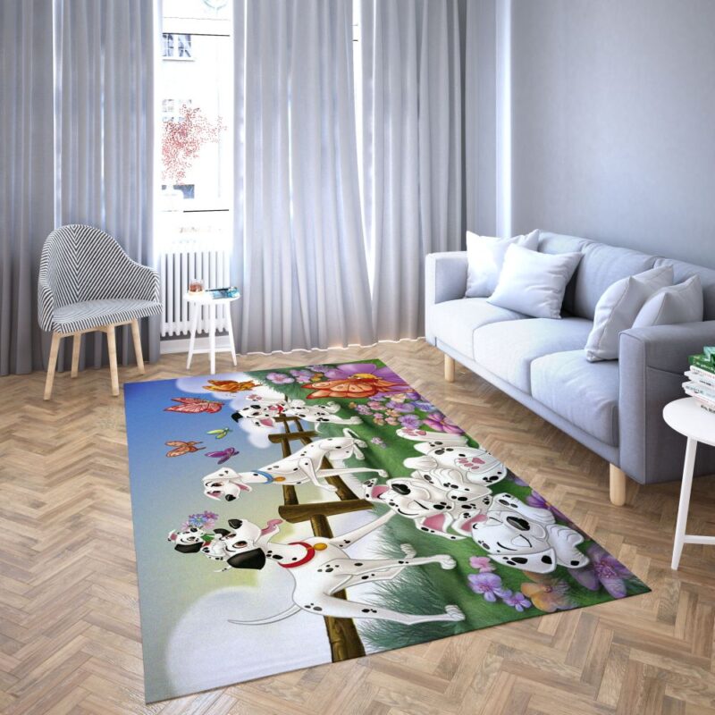 101 Dalmatiner Von Disney Lieblings Zeichentrick Carpet Area Rug 4