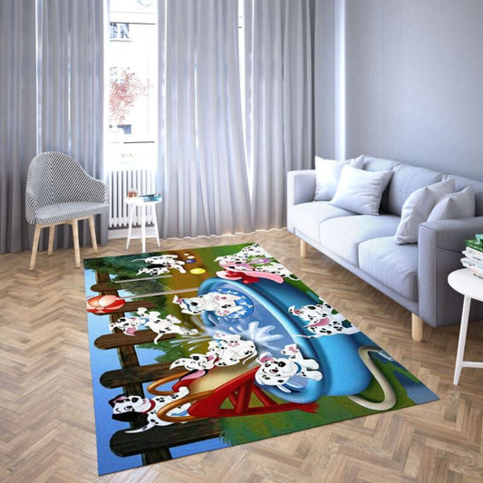 101 Dalmatiner Von Disney Lieblings Zeichentrick Carpet Area Rug 5
