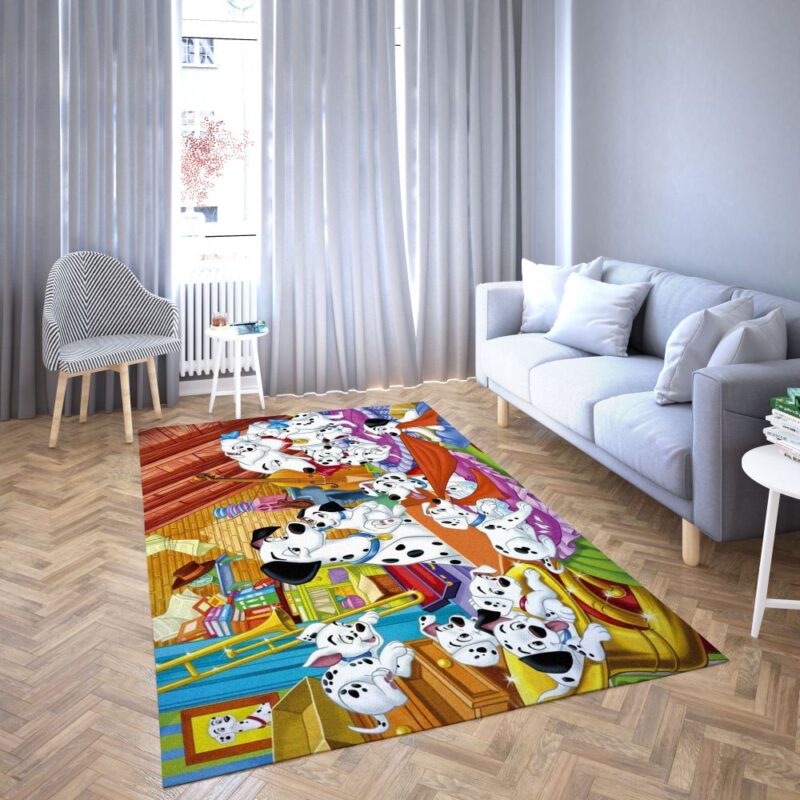 101 Dalmatiner Von Disney Lieblings Zeichentrick Carpet Area Rug 6