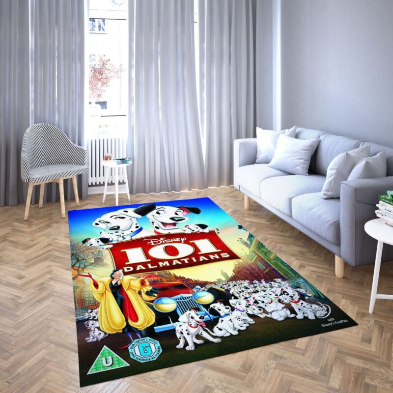 101 Dalmatiner Von Disney Lieblings Zeichentrick Carpet Area Rug 9