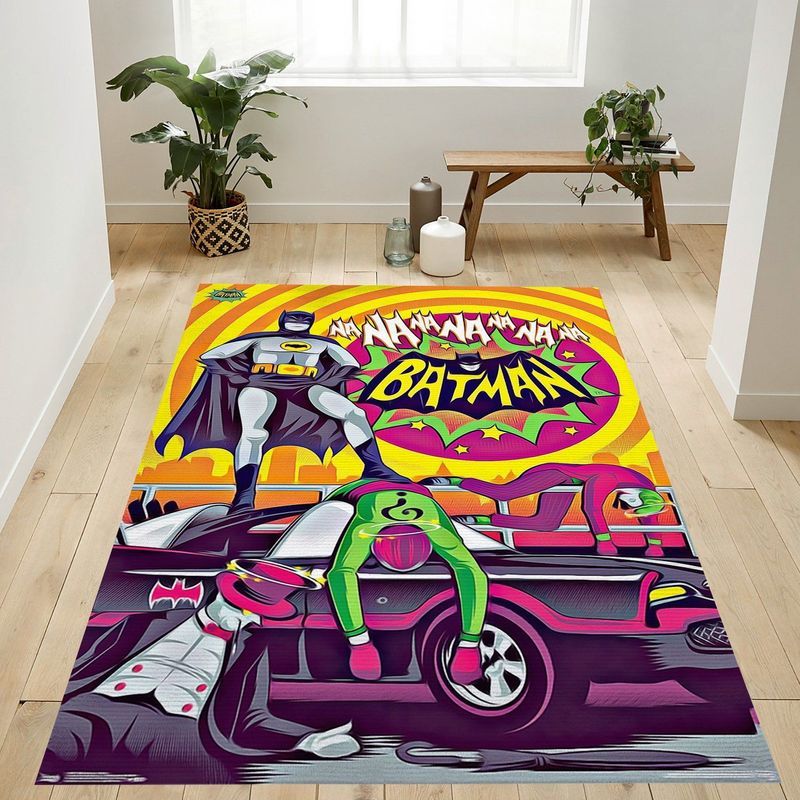 Batman Vs Joker Dc Comics Tv Batman Tv Series Victory Carpet Area Rug