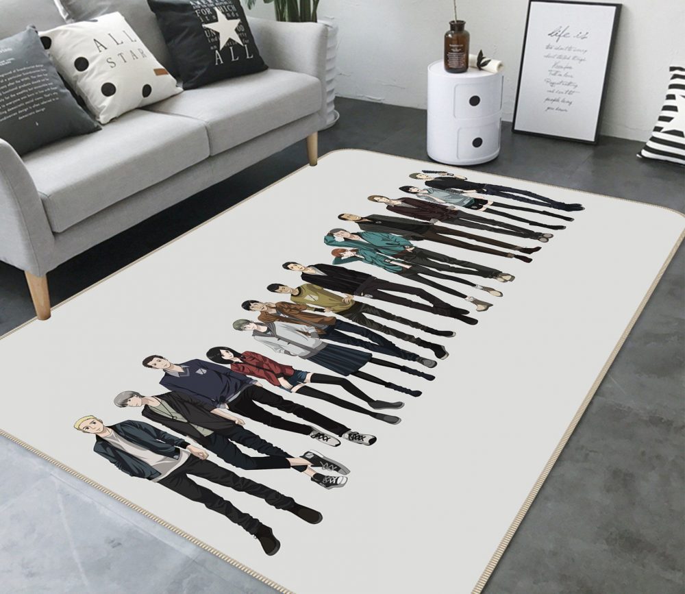 Attack On Titan Anime 11 Carpet Area Rug