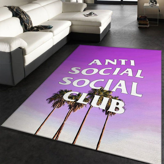 Anti Social Club Carpet Area Rug