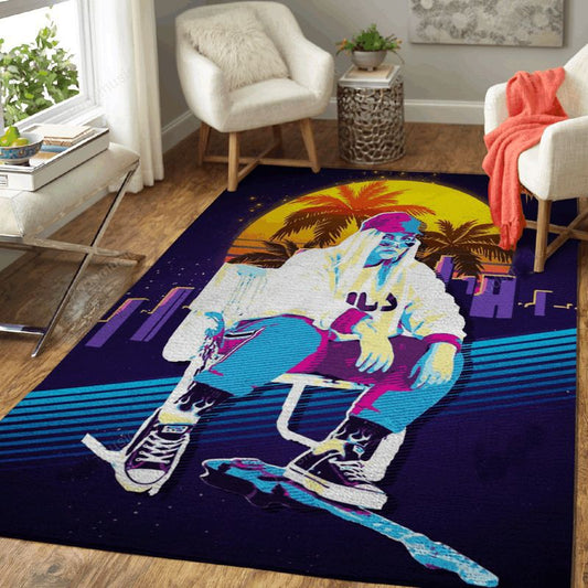 Tones Music Tones And I Art Carpet Area Rug