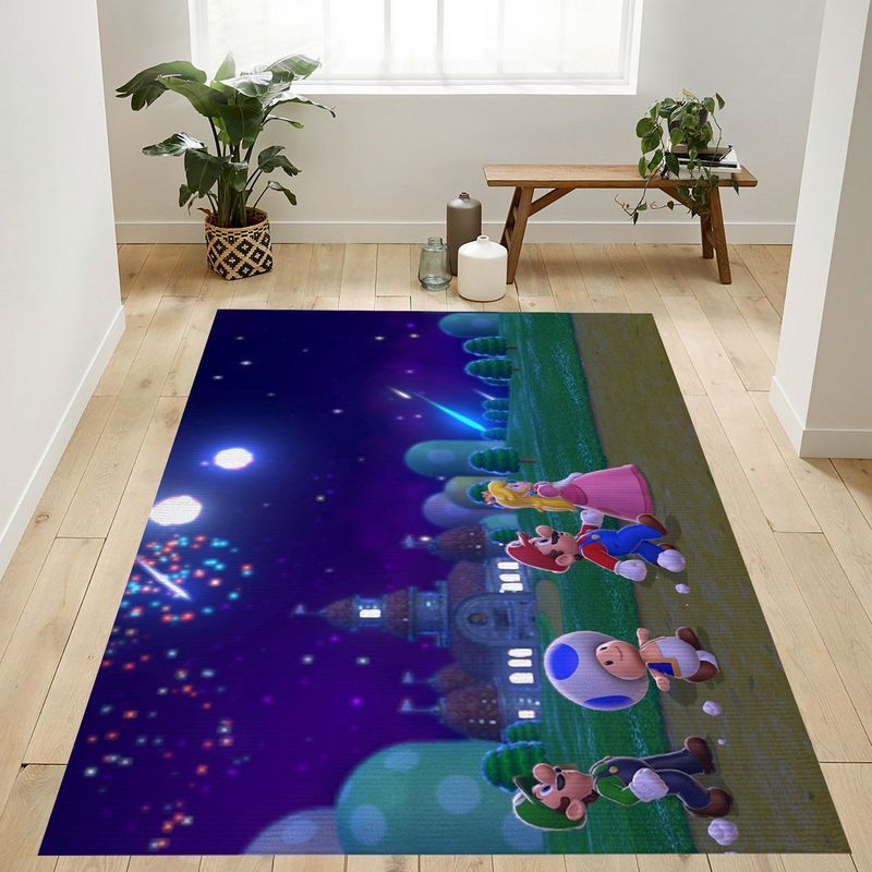Super Mario 15 Carpet Area Rug