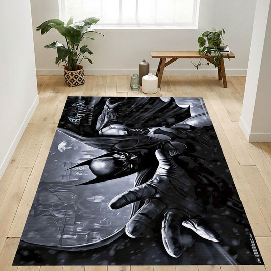 Batman Dc Comics Video Game Arkham Origins Batman Carpet Area Rug