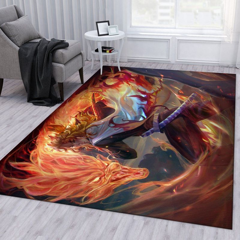 Anime Demon Slayer V8 Carpet Area Rug