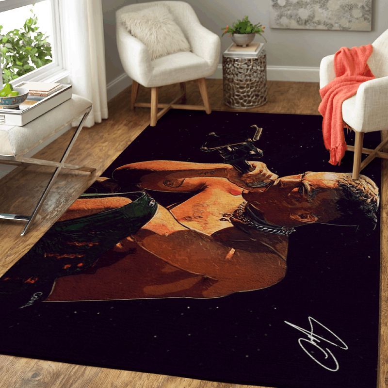 Xxxtentacion American Rapper Art Carpet Area Rug