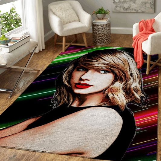 Taylor Swift Pop Music 5 Carpet Area Rug