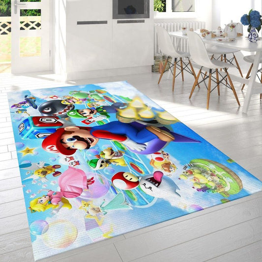 Super Mario 47 Carpet Area Rug