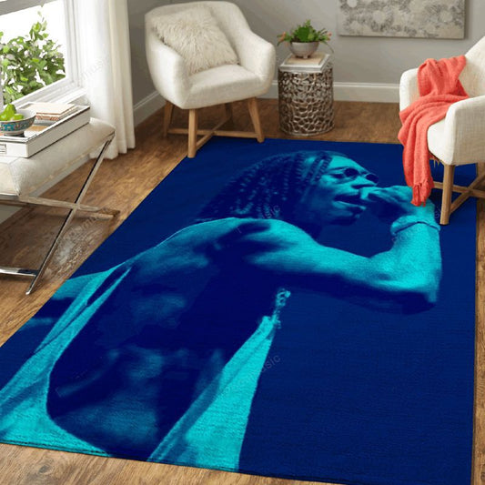 Wiz Khalifa Best Vintage Music Vintage Art II Carpet Area Rug