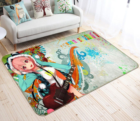 Super Sonico Anime 3 Carpet Area Rug