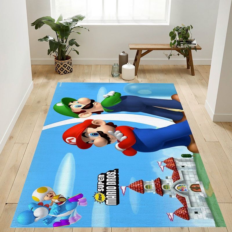 Super Mario 18 Carpet Area Rug