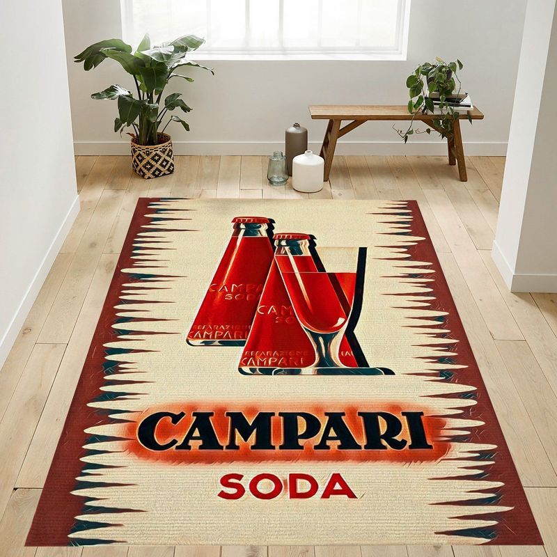 Campari Soda Carpet Area Rug